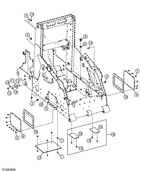 john deere 317 skid steer parts|john deere 317 hydraulic diagram.